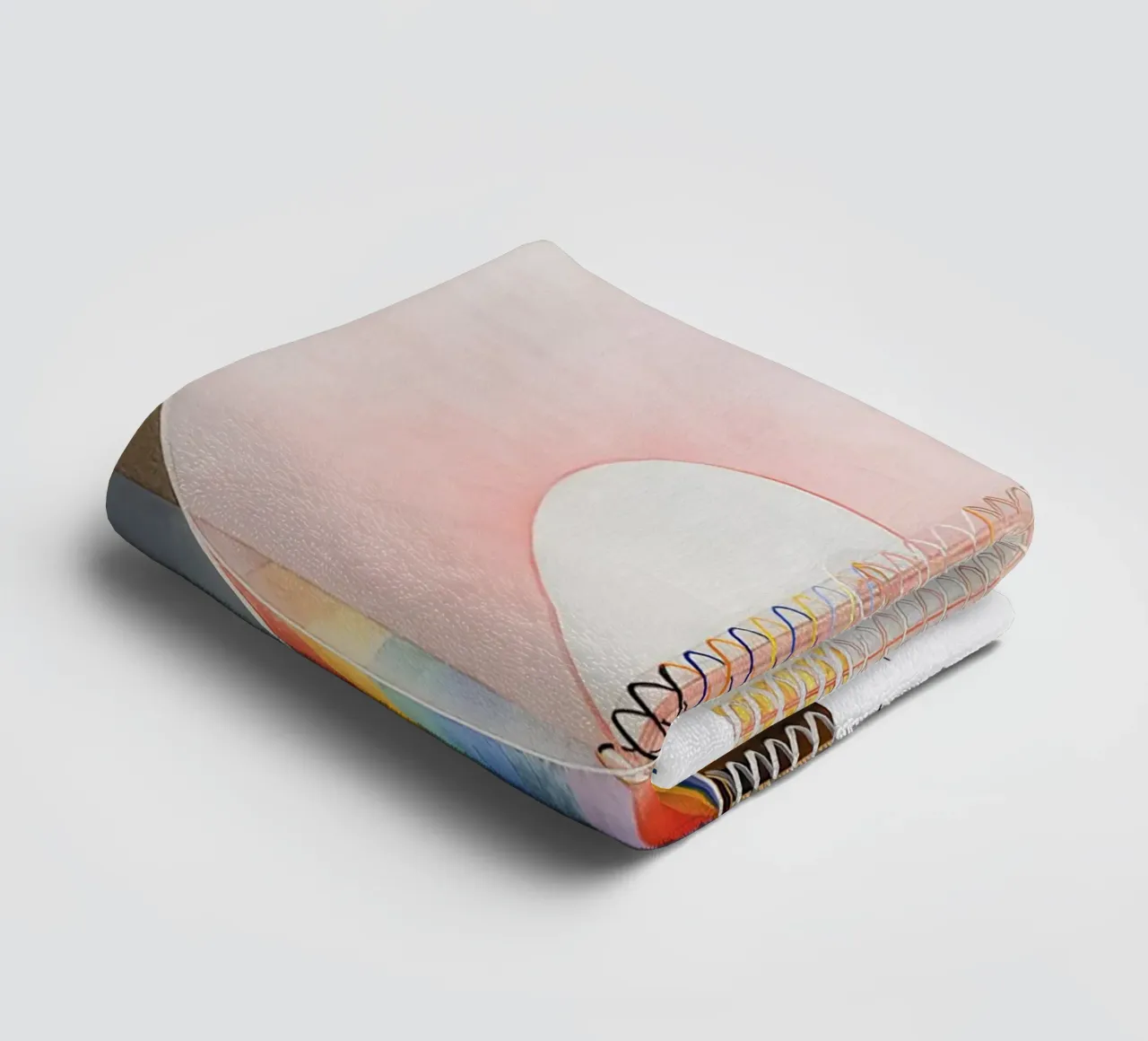 Hilma af Klint L'arbre de la connaissance Impression d'art abstrait serviette de bain de homdeco