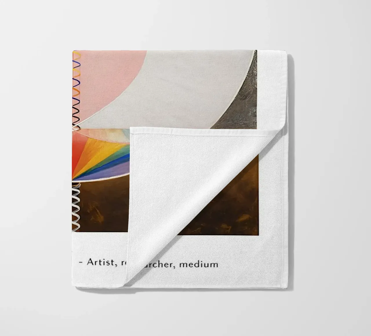 Hilma af Klint Boom van Kennis Abstracte Kunstdruk strandhanddoek van homdeco