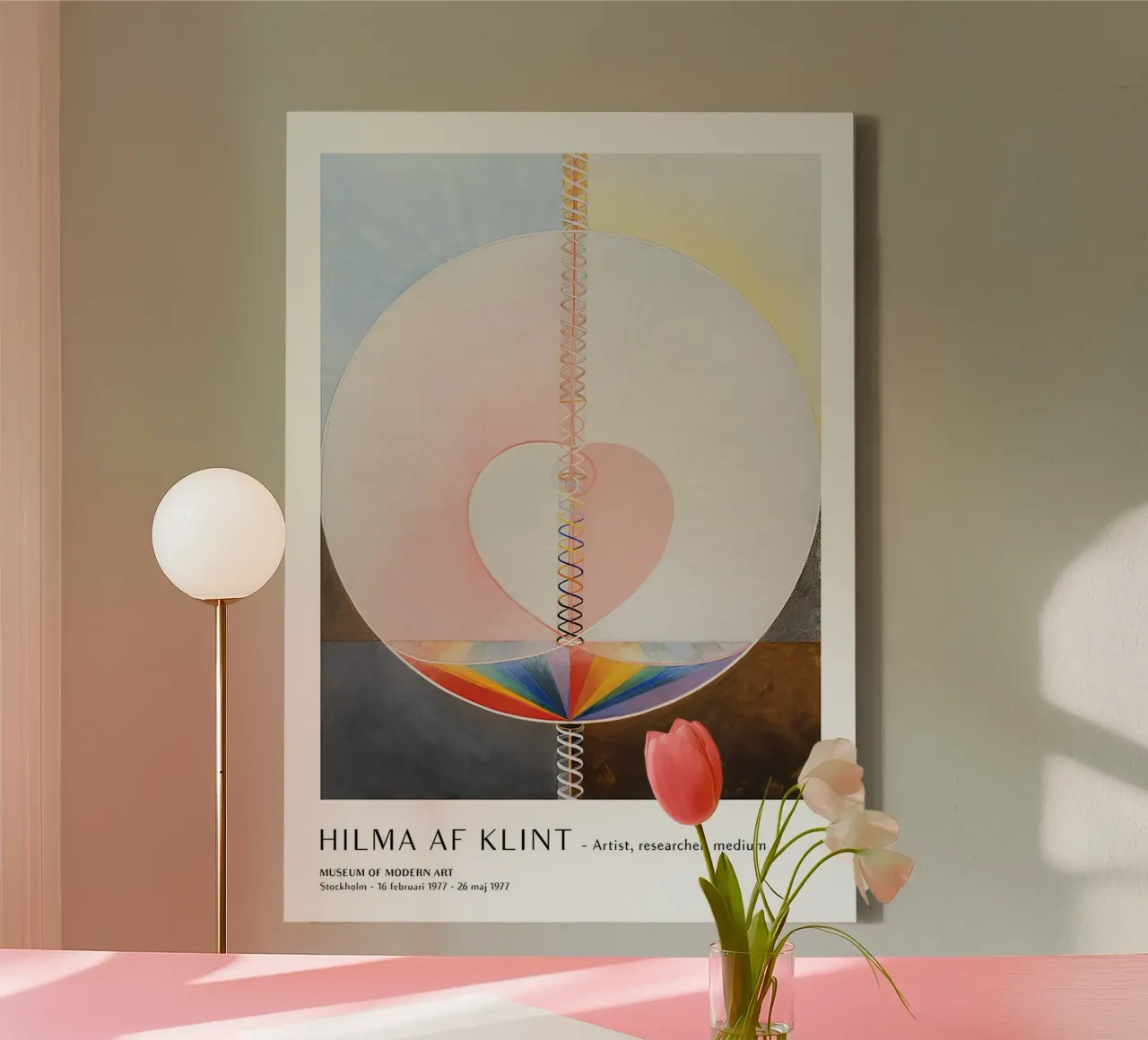 Hilma af Klint Albero della conoscenza Stampa d'arte astratta tela da homdeco