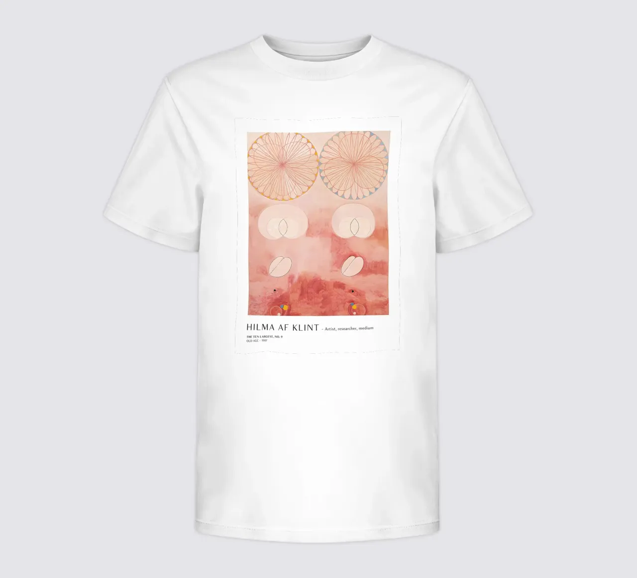 Hilma af Klint The Ten Largest No. 9 Abstract Poster kids t-shirt by homdeco