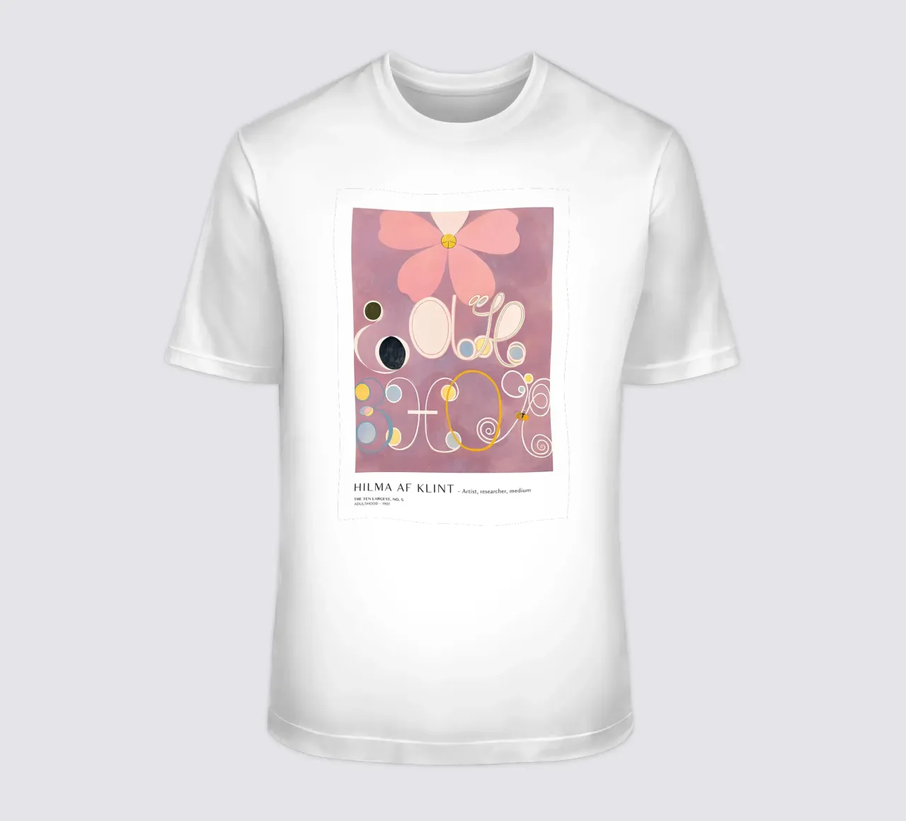 Hilma af Klint Les dix plus grands n° 5 Affiche de l'âge adulte t-shirt de homdeco