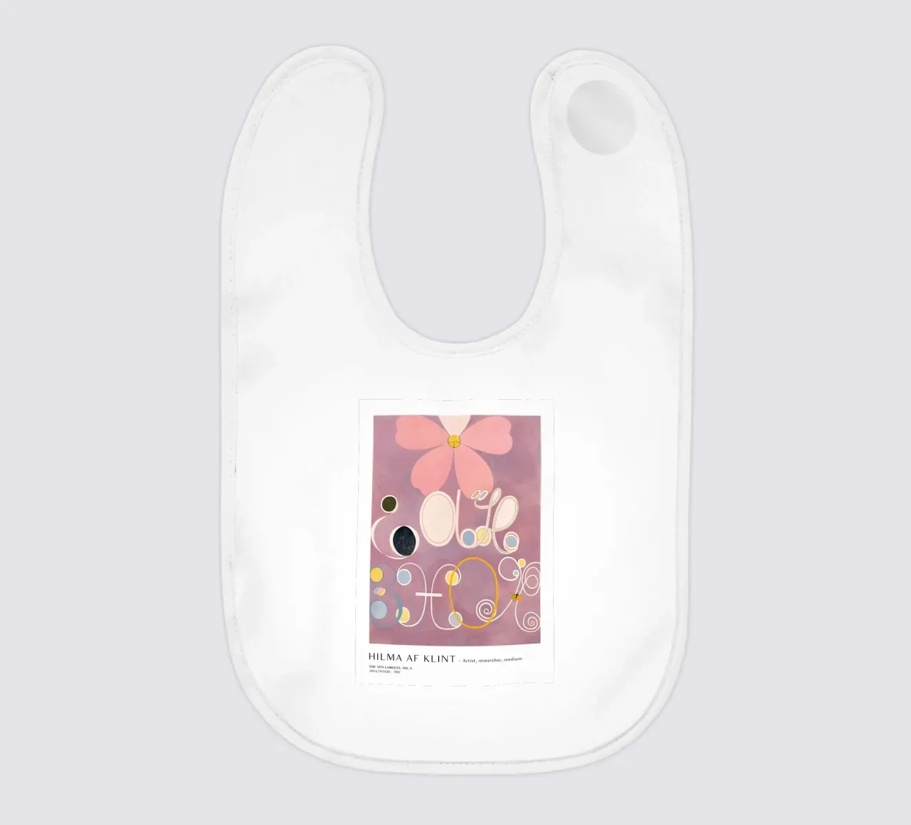 Hilma af Klint Die Zehn Größten Nr. 5 Poster zum Erwachsensein Babylätzchen von homdeco