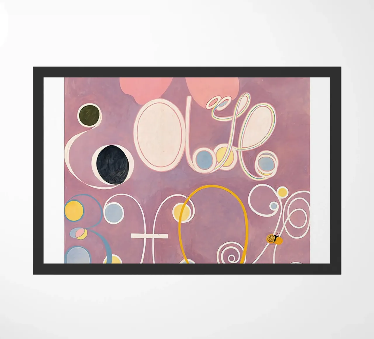 Hilma af Klint Les dix plus grands n° 5 Affiche de l'âge adulte paillasson de homdeco