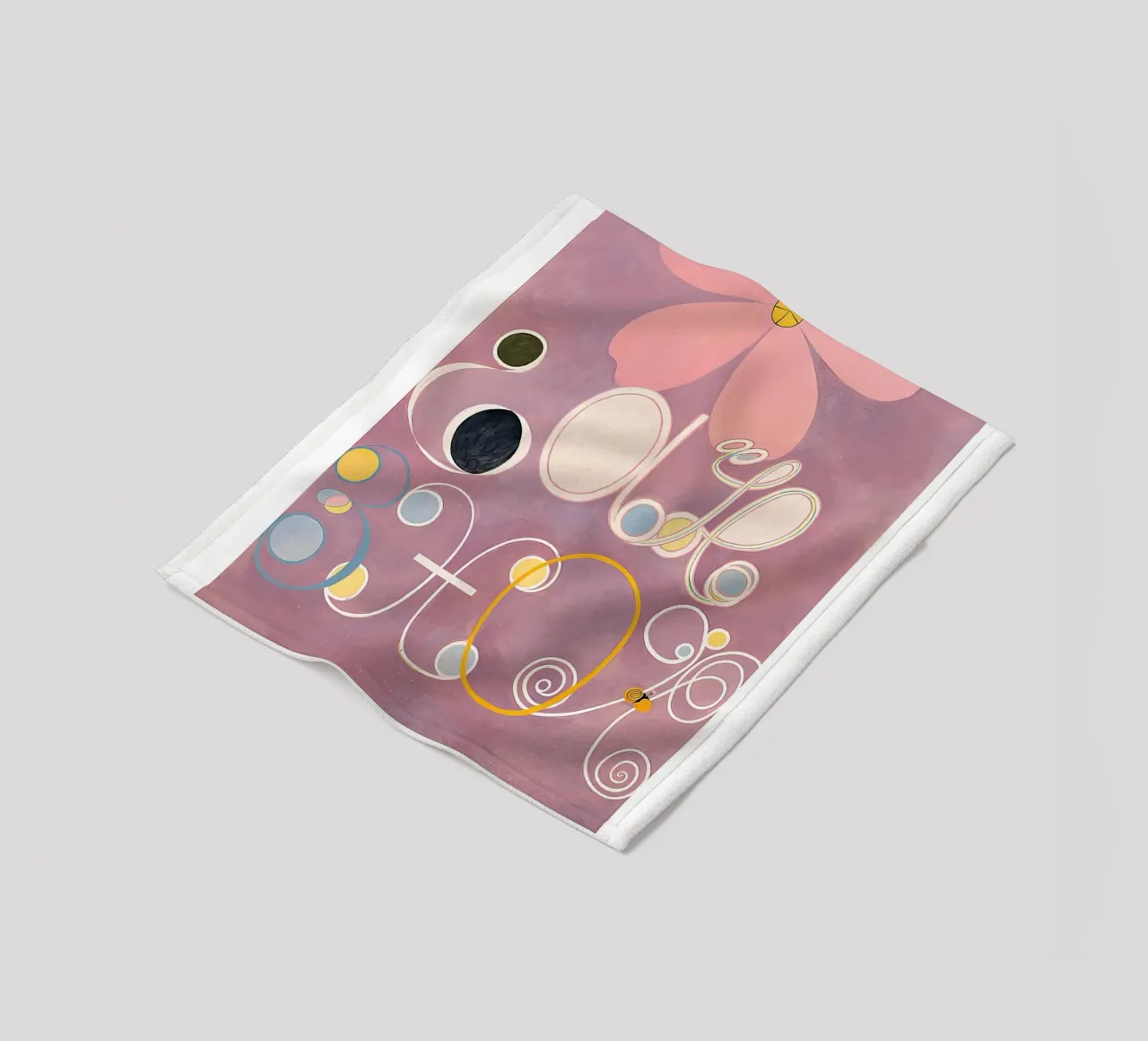 Hilma af Klint I dieci più grandi n. 5 Poster dell'età adulta coperta in pile da homdeco