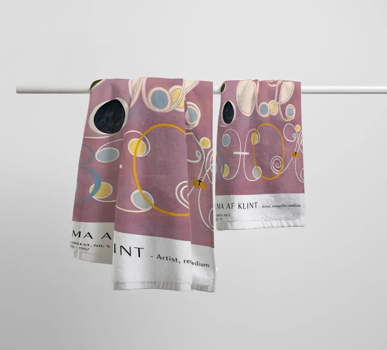 Hilma af Klint The Ten Largest No. 5 Adulthood Poster towel by homdeco
