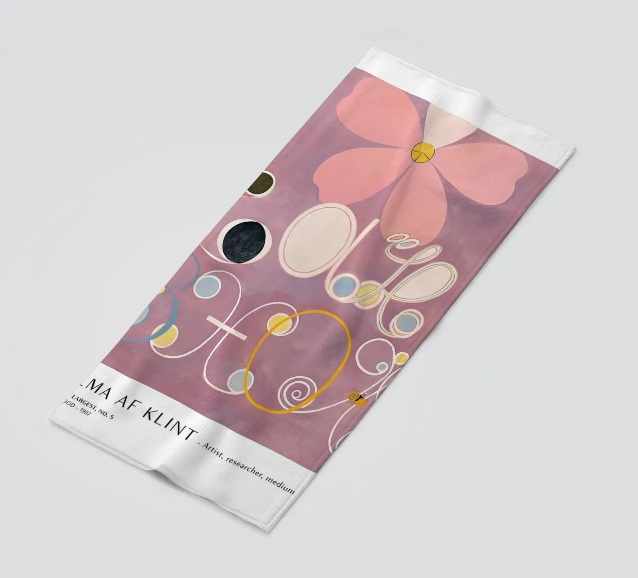 Hilma af Klint I dieci più grandi n. 5 Poster dell'età adulta telo mare da homdeco