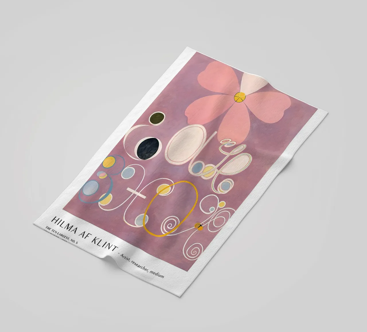 Hilma af Klint I dieci più grandi n. 5 Poster dell'età adulta telo mare da homdeco