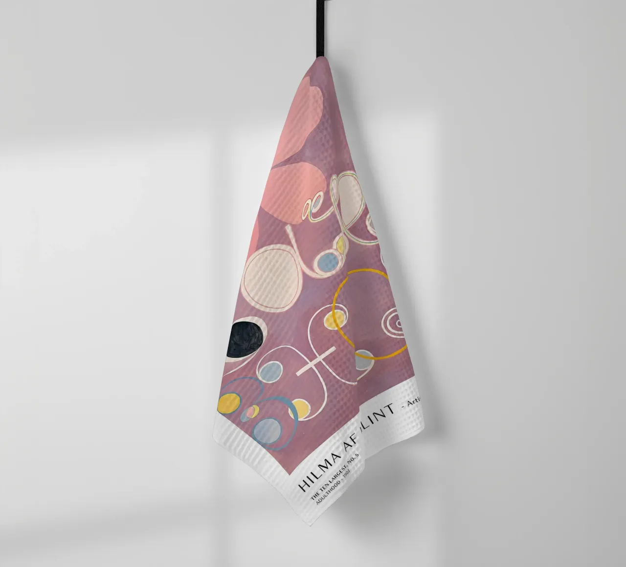 Hilma af Klint Les dix plus grands n° 5 Affiche de l'âge adulte torchon de homdeco