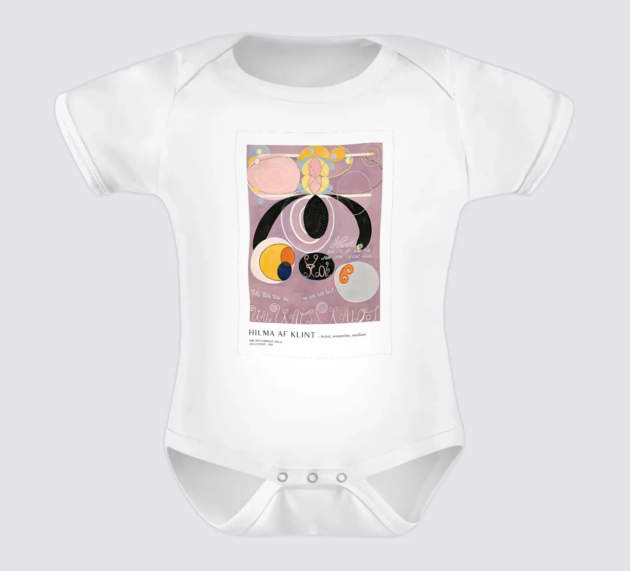 Hilma af Klint Les dix plus grands n° 6 Affiche de l'âge adulte body bébé de homdeco