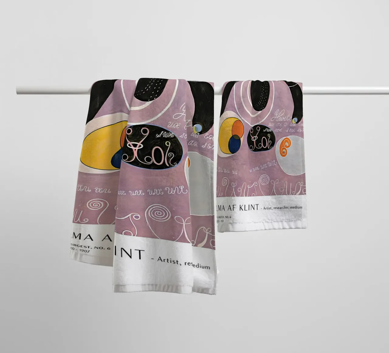 Hilma af Klint The Ten Largest No. 6 Adulthood Poster towel by homdeco