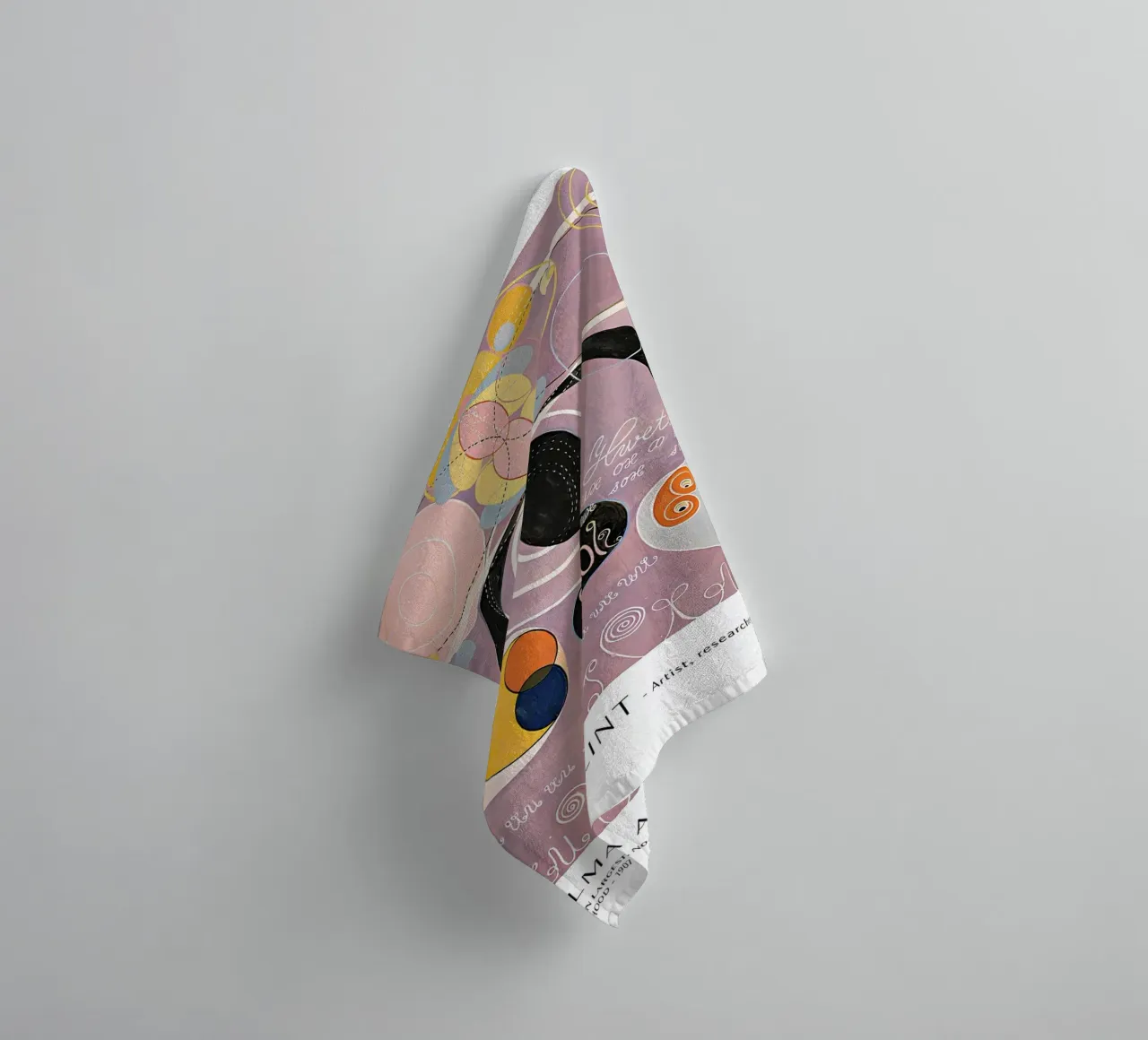 Hilma af Klint The Ten Largest No. 6 Adulthood Poster towel by homdeco
