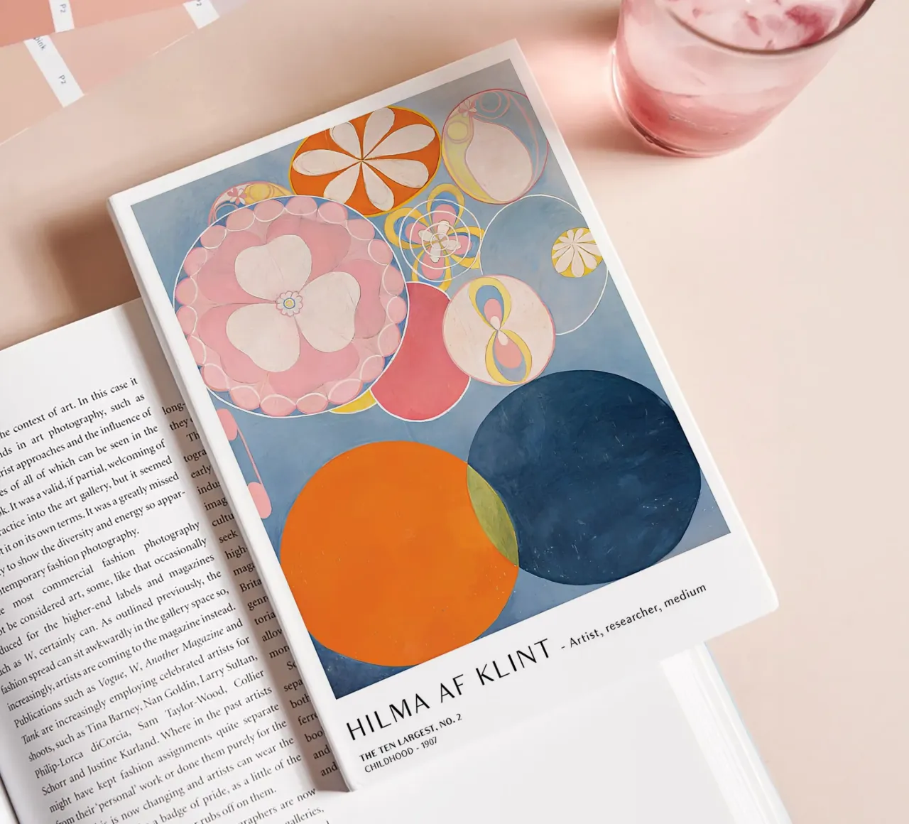 Hilma af Klint I dieci più grandi n. 2 Poster per l'infanzia diario da homdeco