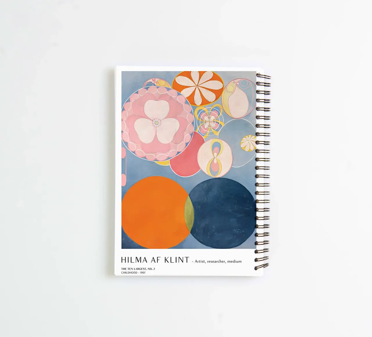 Hilma af Klint I dieci più grandi n. 2 Poster per l'infanzia diario ad anelli da homdeco