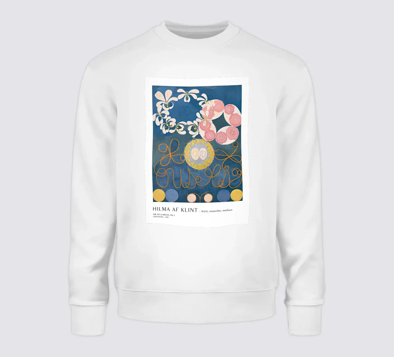 Hilma af Klint I dieci più grandi manifesti per l'infanzia n. 1 felpa da homdeco