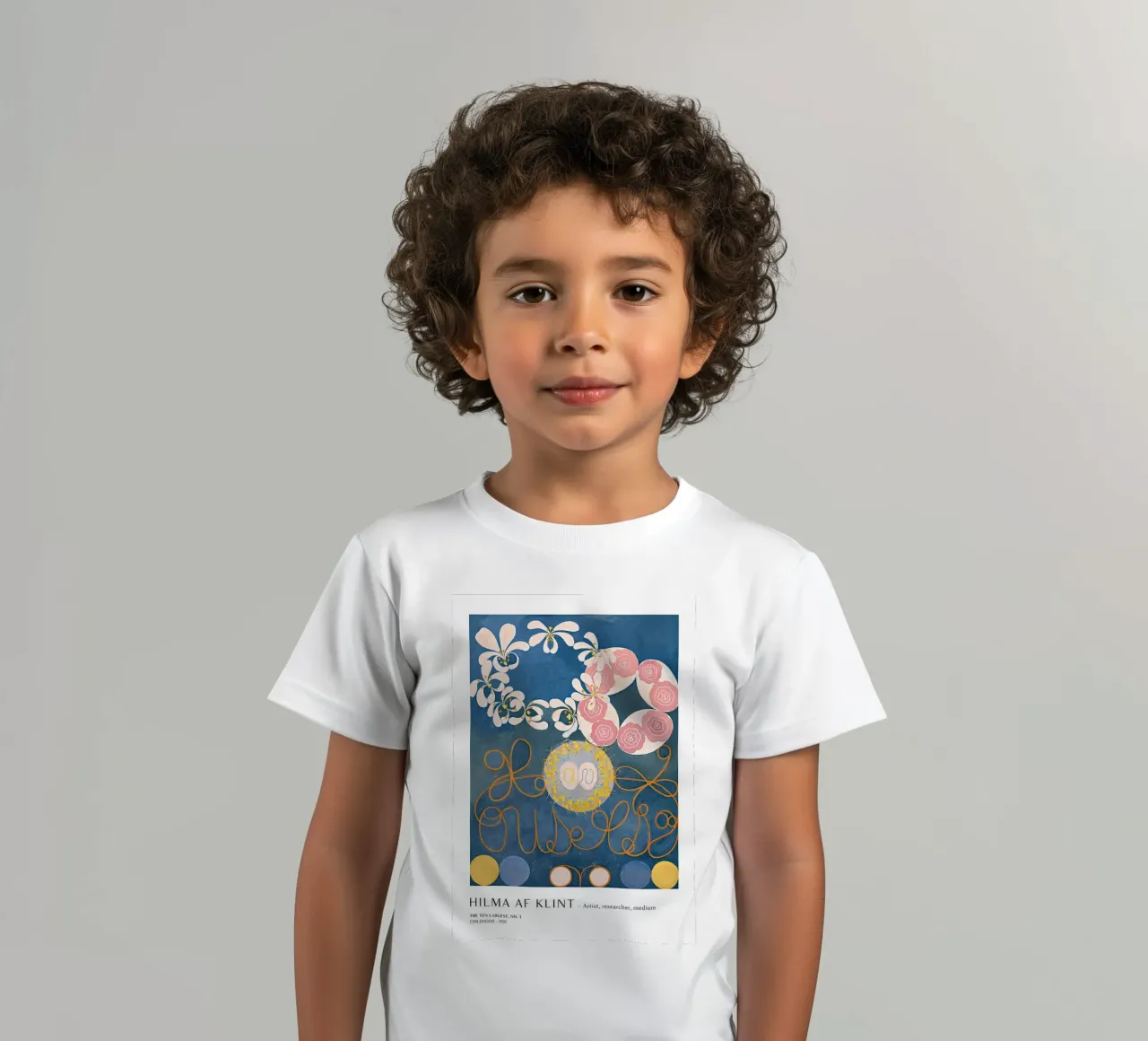 Hilma af Klint I dieci più grandi manifesti per l'infanzia n. 1 t-shirt bambini da homdeco