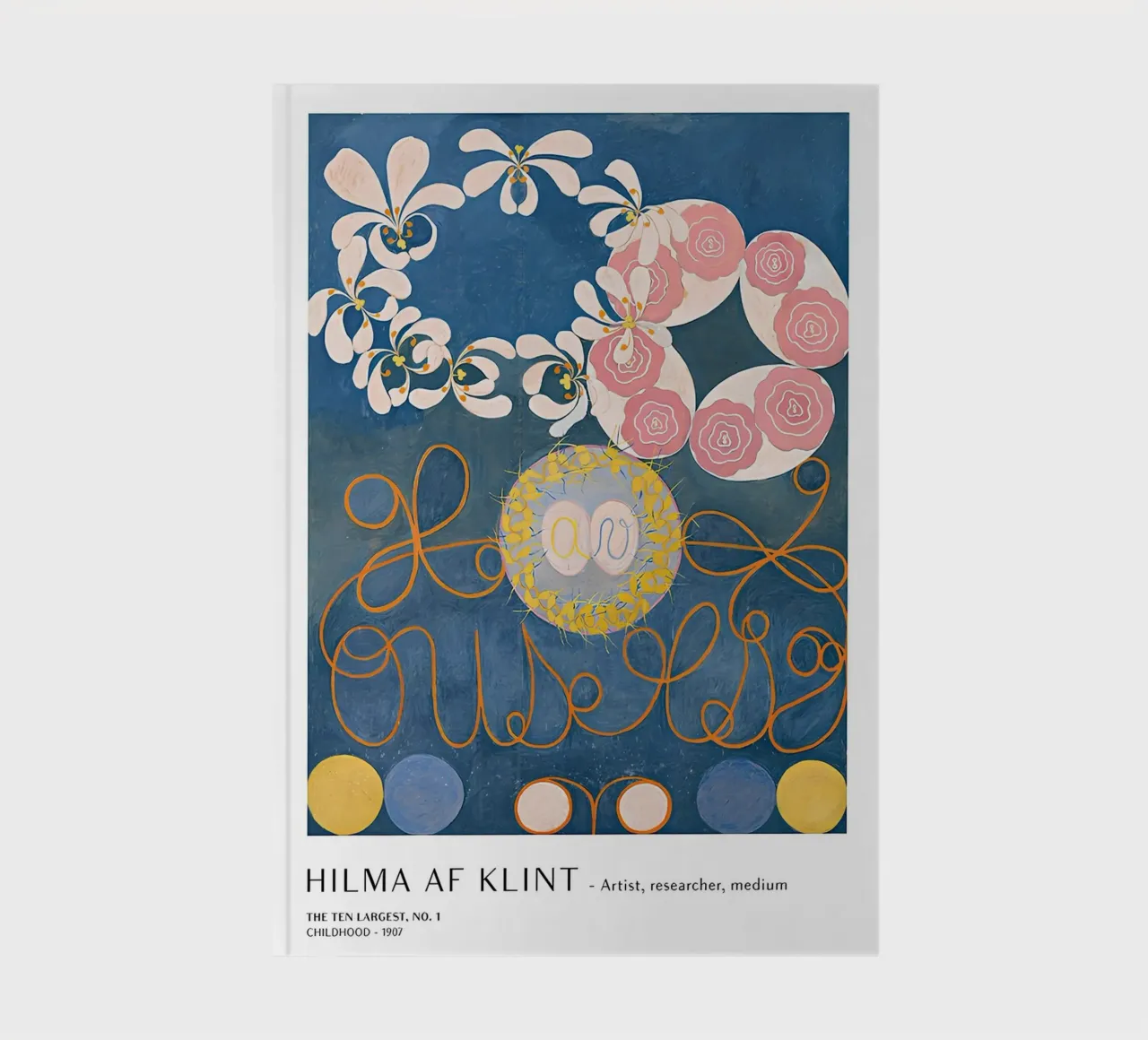 Hilma af Klint I dieci più grandi manifesti per l'infanzia n. 1 diario da homdeco