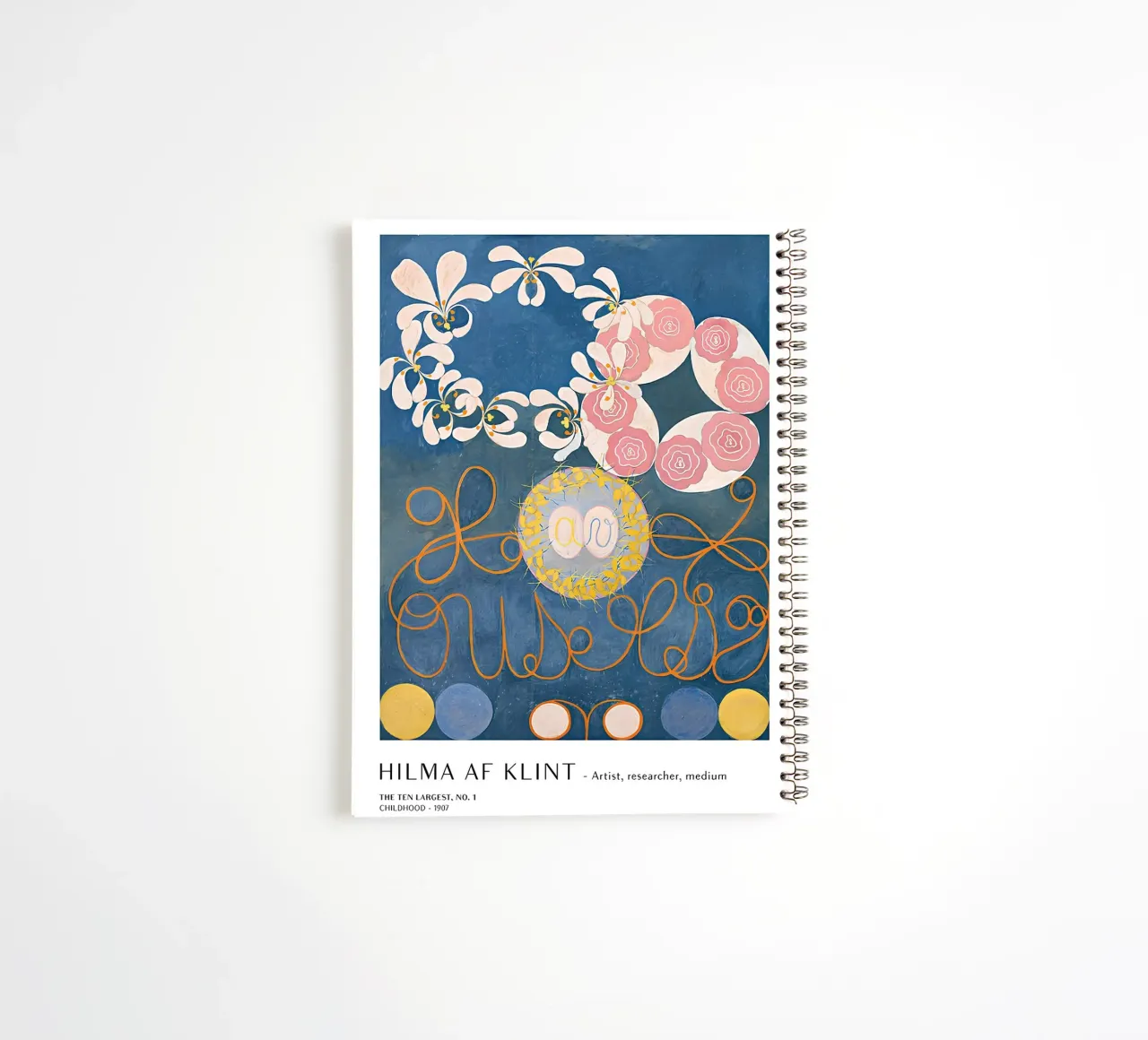 Hilma af Klint I dieci più grandi manifesti per l'infanzia n. 1 diario ad anelli da homdeco