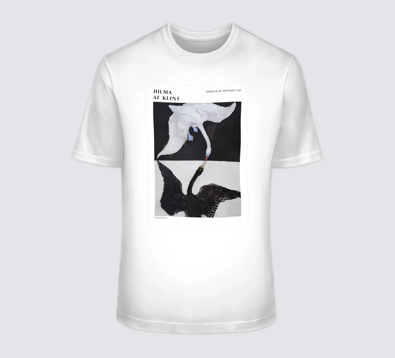 Hilma af Klint The Swan No. 1 Abstract Dualism Print t-shirt by homdeco