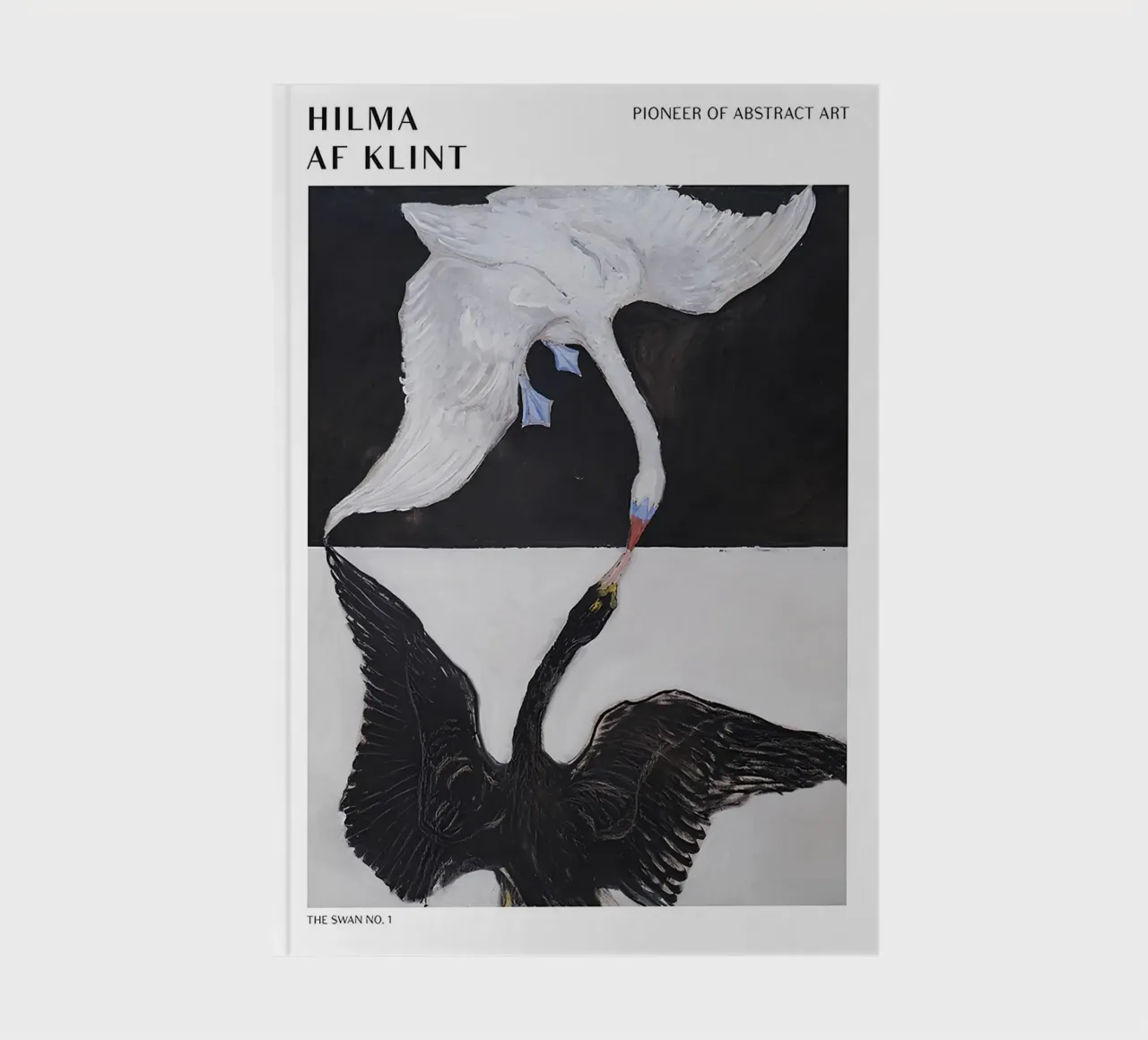 Hilma af Klint Der Schwan Nr. 1 Abstrakter Dualismus Druck Notizbuch von homdeco