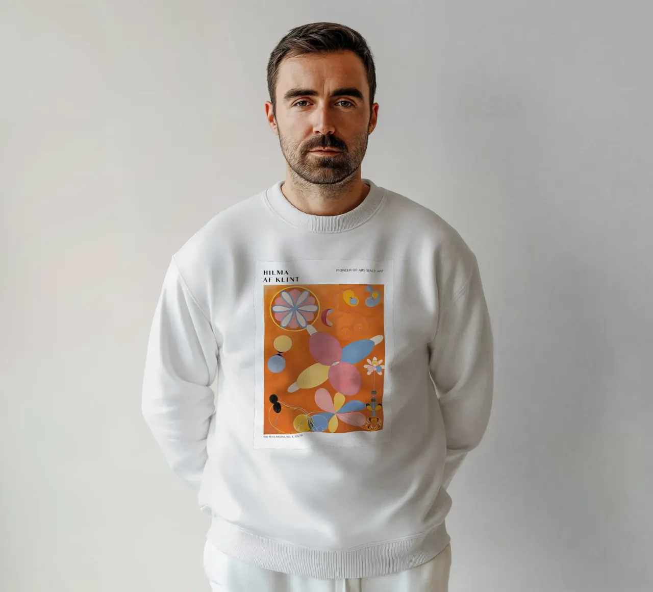 Hilma af Klint I dieci più grandi n. 4 Poster per i giovani felpa da homdeco