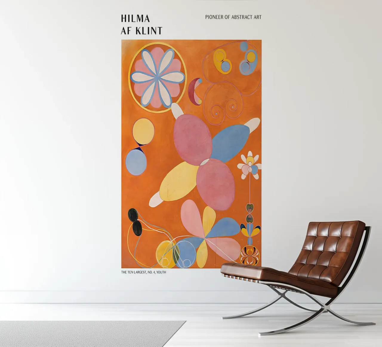 Hilma af Klint The Ten Largest No. 4 Youth Poster photo wallpaper by homdeco