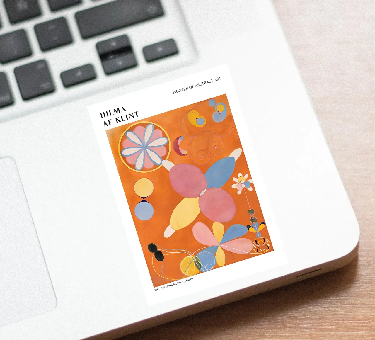 Hilma af Klint I dieci più grandi n. 4 Poster per i giovani adesivo da homdeco
