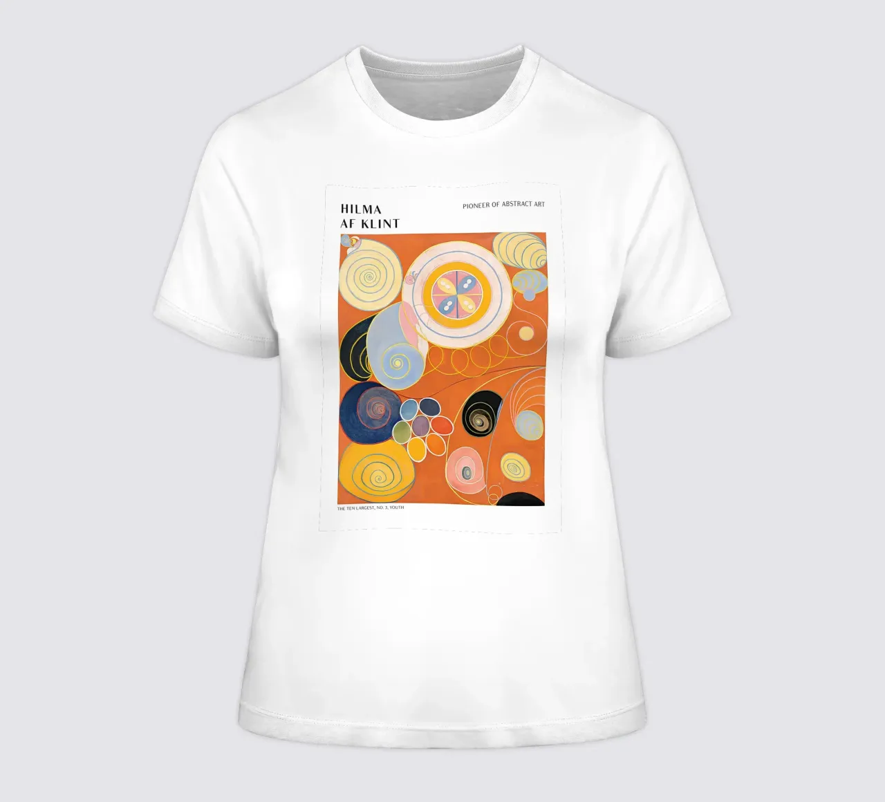 Hilma af Klint I dieci più grandi n. 3 Poster per i giovani t-shirt da donna da homdeco