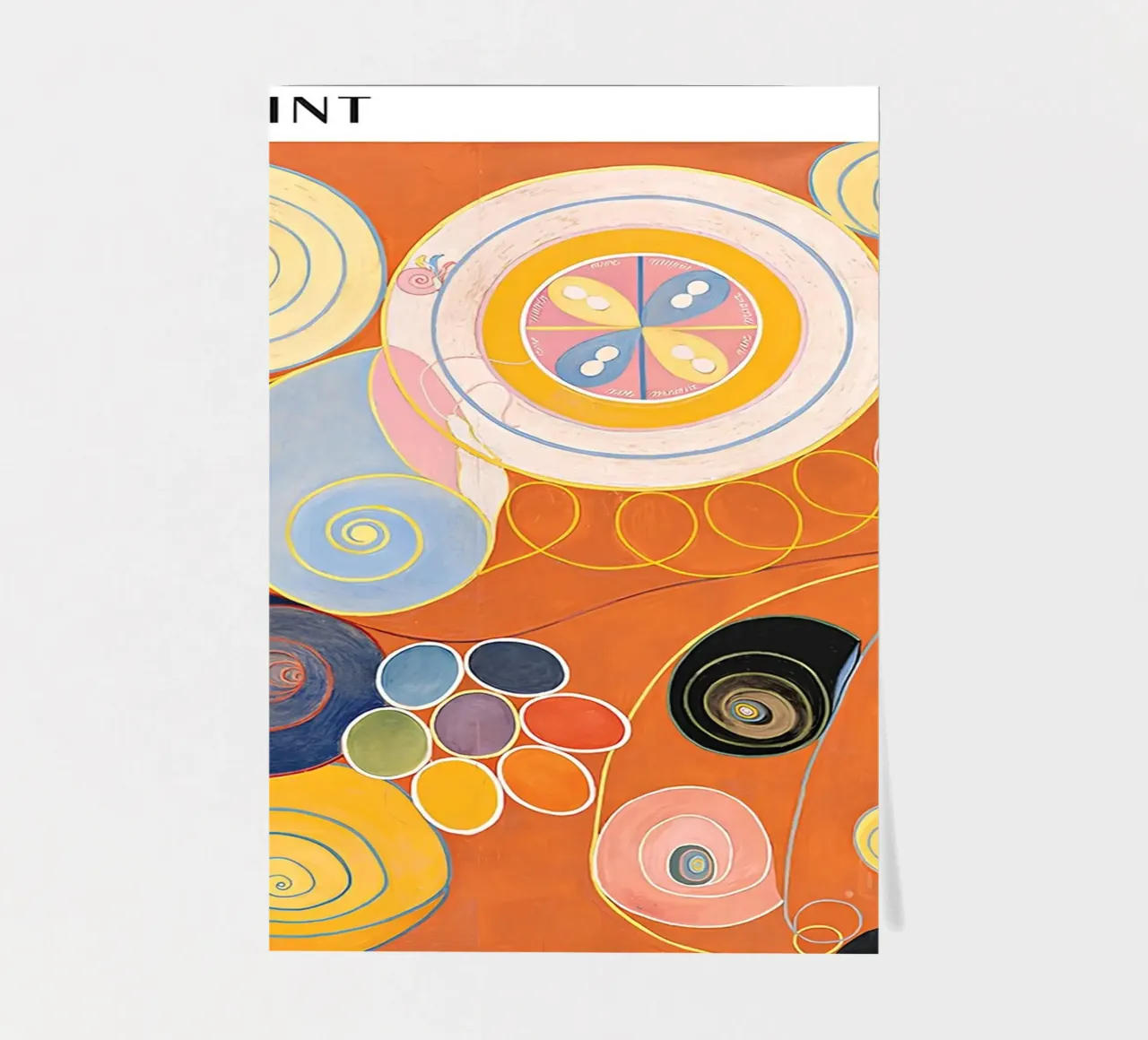 Hilma af Klint I dieci più grandi n. 3 Poster per i giovani foglio adesivo da homdeco