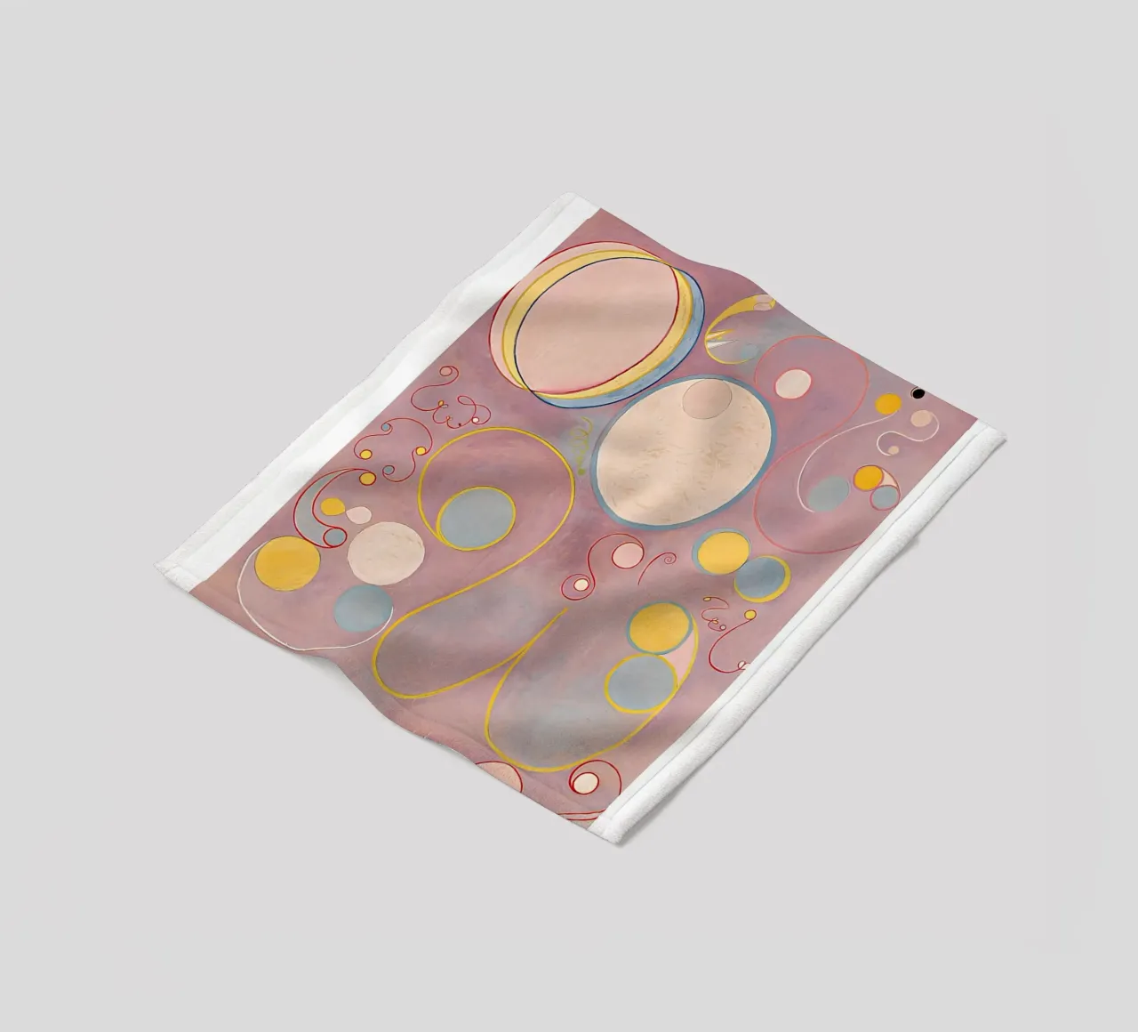 Hilma af Klint I dieci più grandi n. 8 Poster dell'età adulta coperta in pile da homdeco