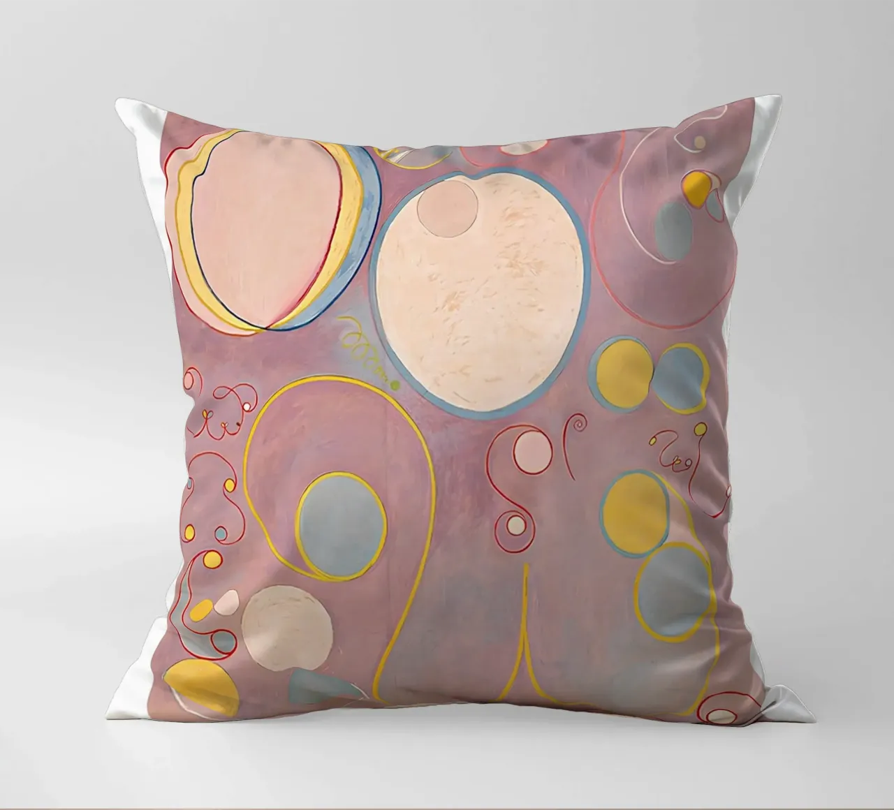 Hilma af Klint I dieci più grandi n. 8 Poster dell'età adulta cuscino da homdeco