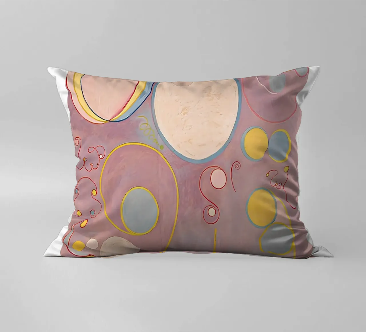 Hilma af Klint I dieci più grandi n. 8 Poster dell'età adulta cuscino da homdeco