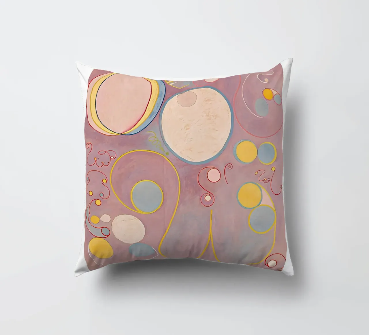 Hilma af Klint I dieci più grandi n. 8 Poster dell'età adulta cuscino da homdeco