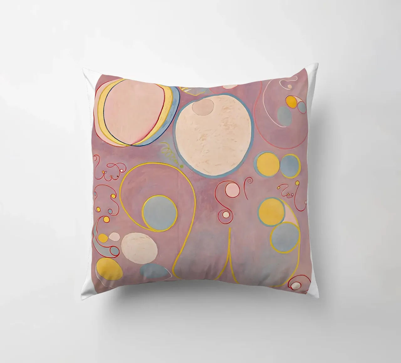 Hilma af Klint I dieci più grandi n. 8 Poster dell'età adulta cuscino da homdeco
