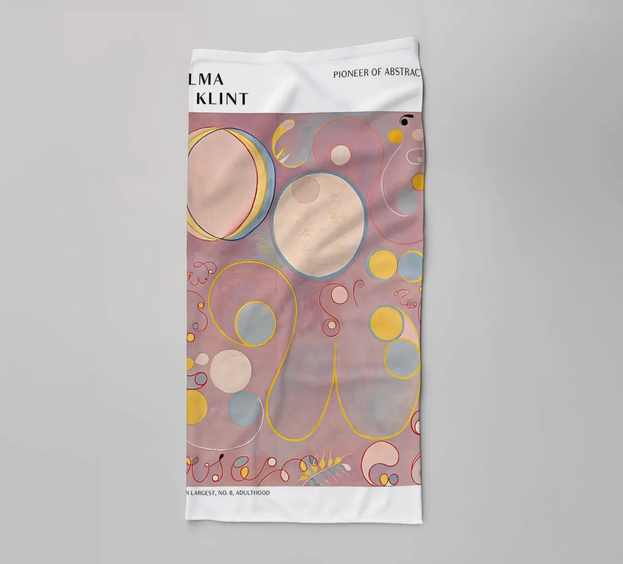Hilma af Klint The Ten Largest No. 8 Adulthood Poster towel by homdeco