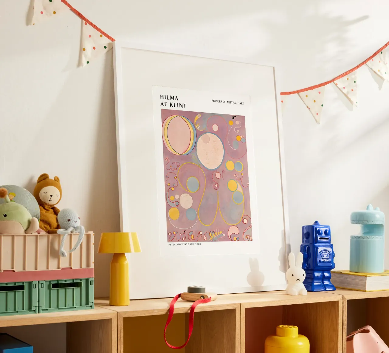 Hilma af Klint Les dix plus grands n° 8 Affiche de l'âge adulte hahnemühle de homdeco