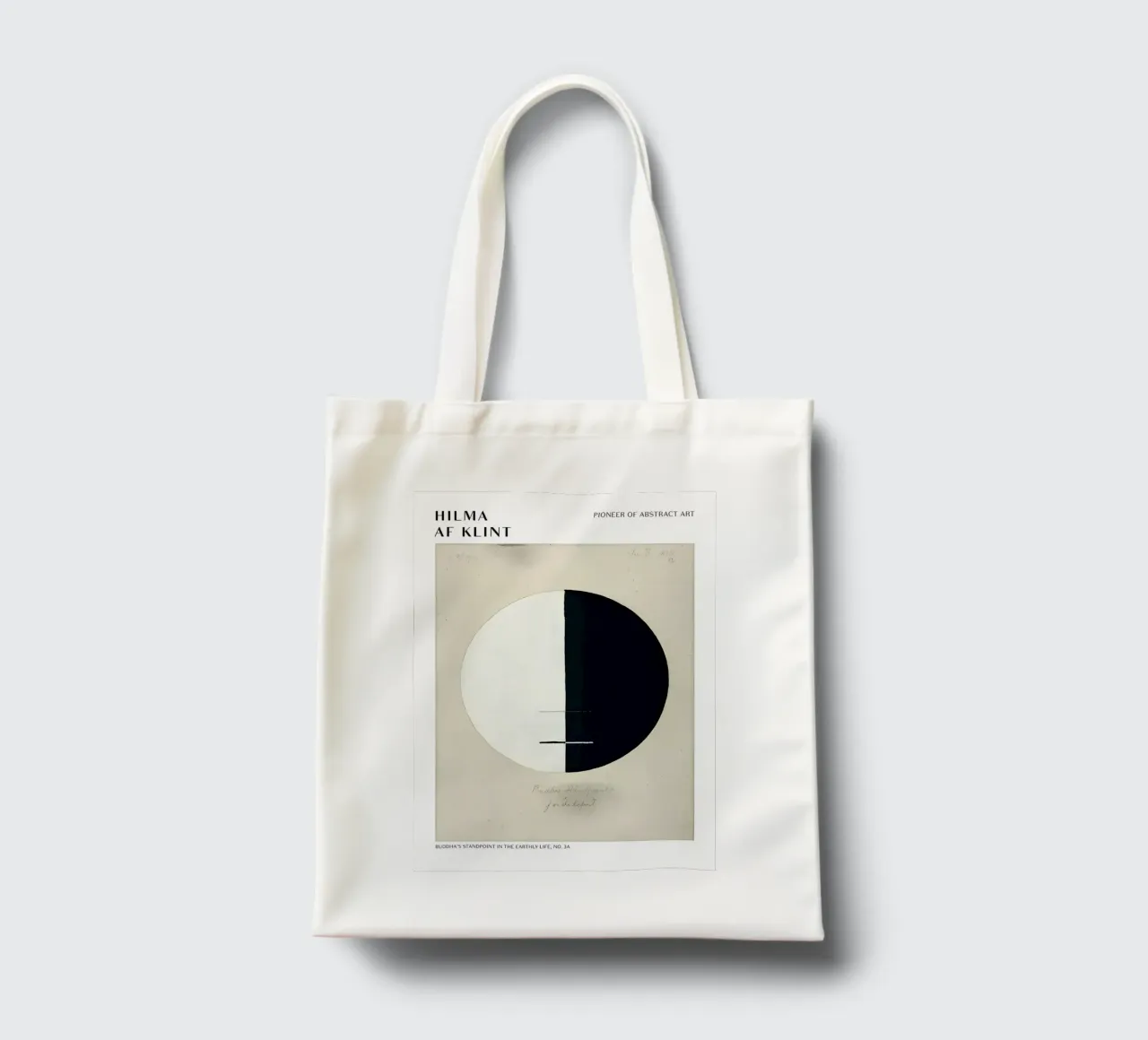 Hilma af Klint Impression abstraite "Buddha's Standpoint" (point de vue de Bouddha) tote bag de homdeco