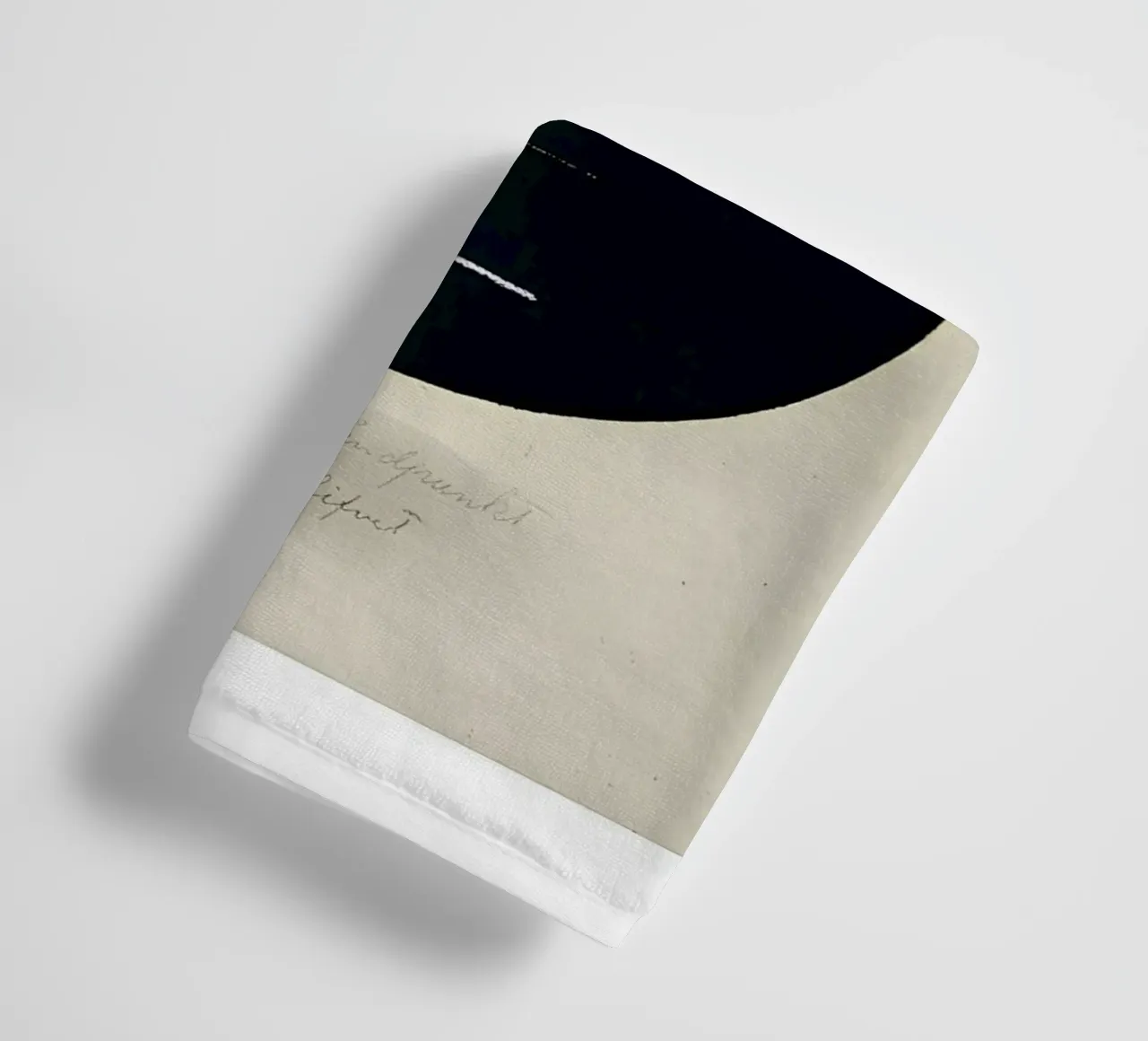 Hilma af Klint Impression abstraite "Buddha's Standpoint" (point de vue de Bouddha) serviette de bain de homdeco