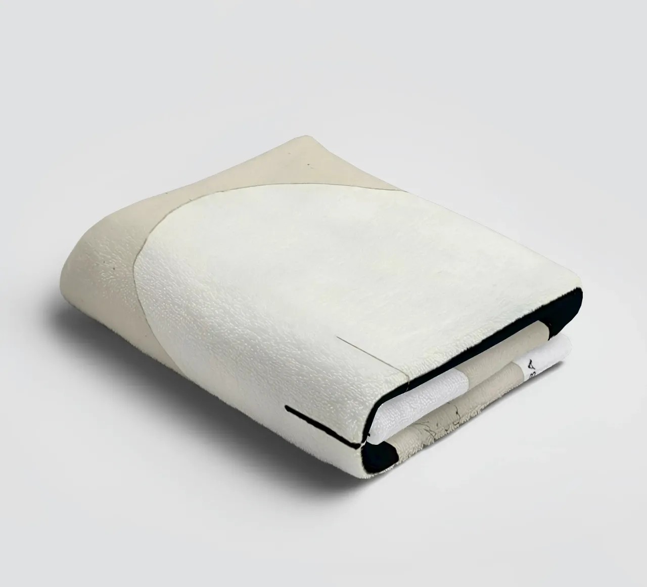 Hilma af Klint Impression abstraite "Buddha's Standpoint" (point de vue de Bouddha) serviette de bain de homdeco