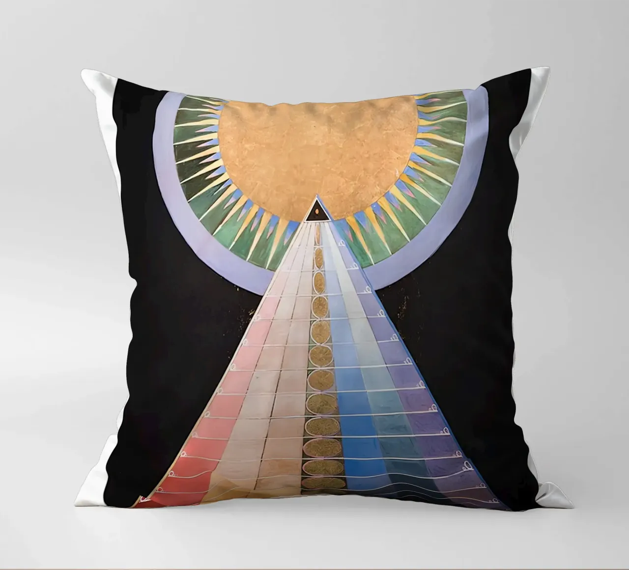 Hilma af Klint Altarbild Nr. 1 Abstrakte spirituelle Kunst Kissen von homdeco