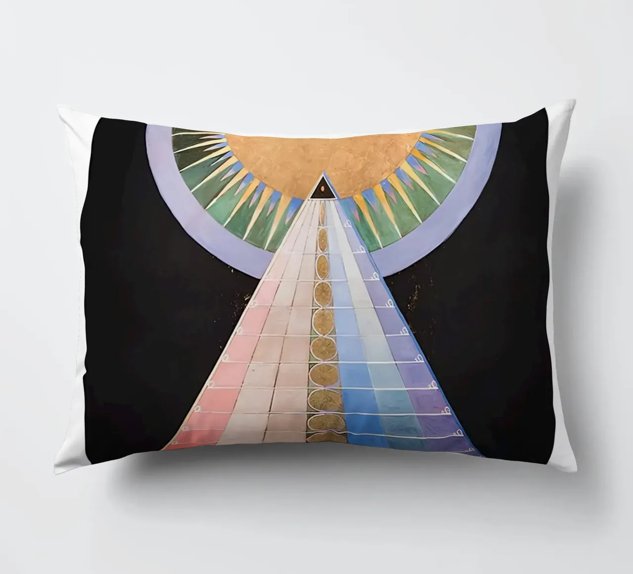 Hilma af Klint Altarbild Nr. 1 Abstrakte spirituelle Kunst Kissen von homdeco