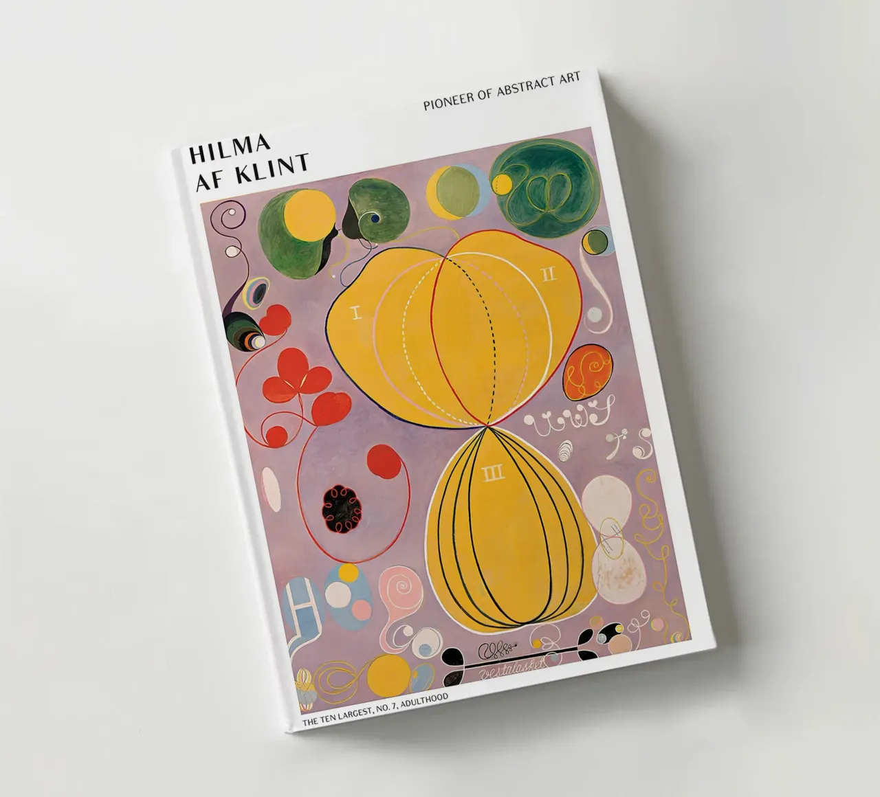 Hilma af Klint Les dix plus grands n° 7 Affiche de l'âge adulte carnet de notes de homdeco
