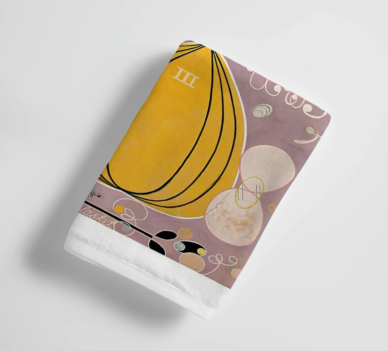 Hilma af Klint Les dix plus grands n° 7 Affiche de l'âge adulte serviette de bain de homdeco