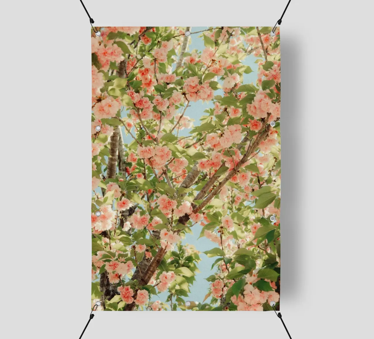 fiori di ciliegio fiori rosa telo in pvc da Earthly Visions