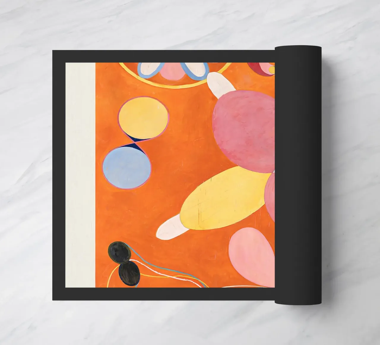 Hilma af Klint I dieci più grandi n. 4 Astratto giovanile zerbino da homdeco