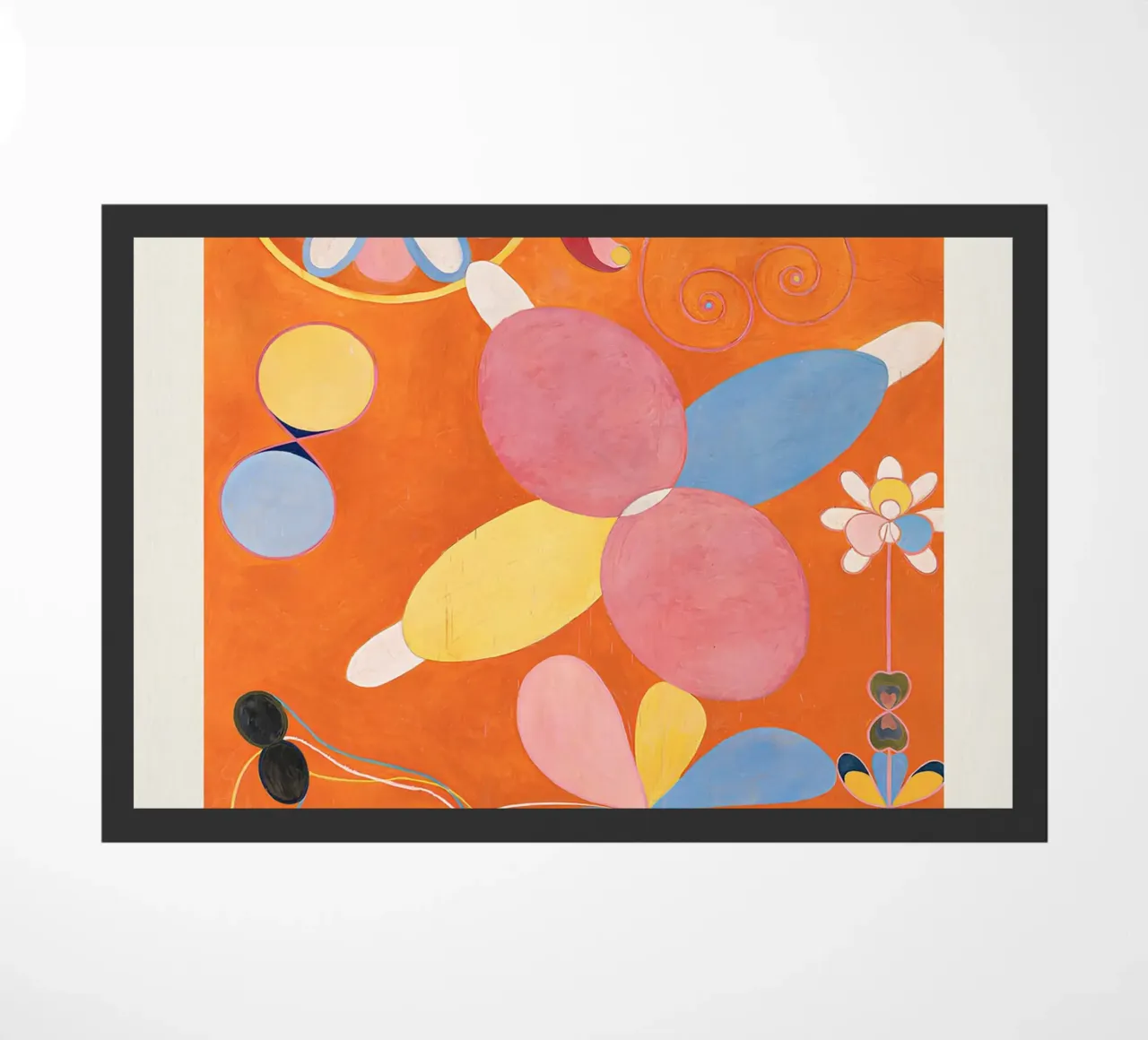 Hilma af Klint I dieci più grandi n. 4 Astratto giovanile zerbino da homdeco