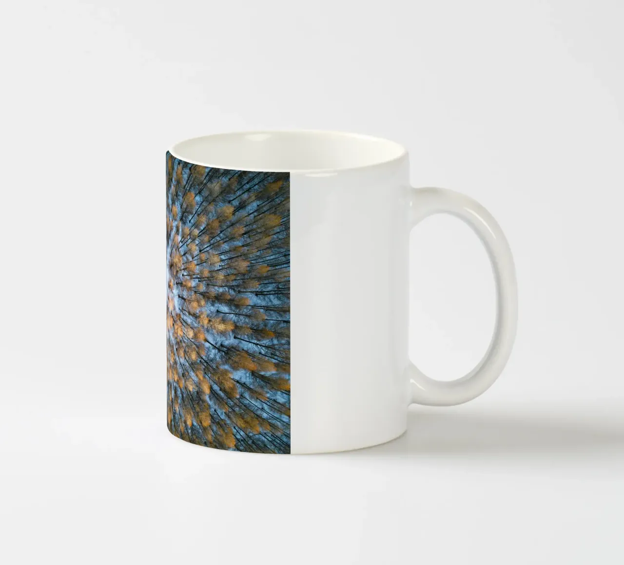vista aerea foresta tazza in ceramica da Earthly Visions