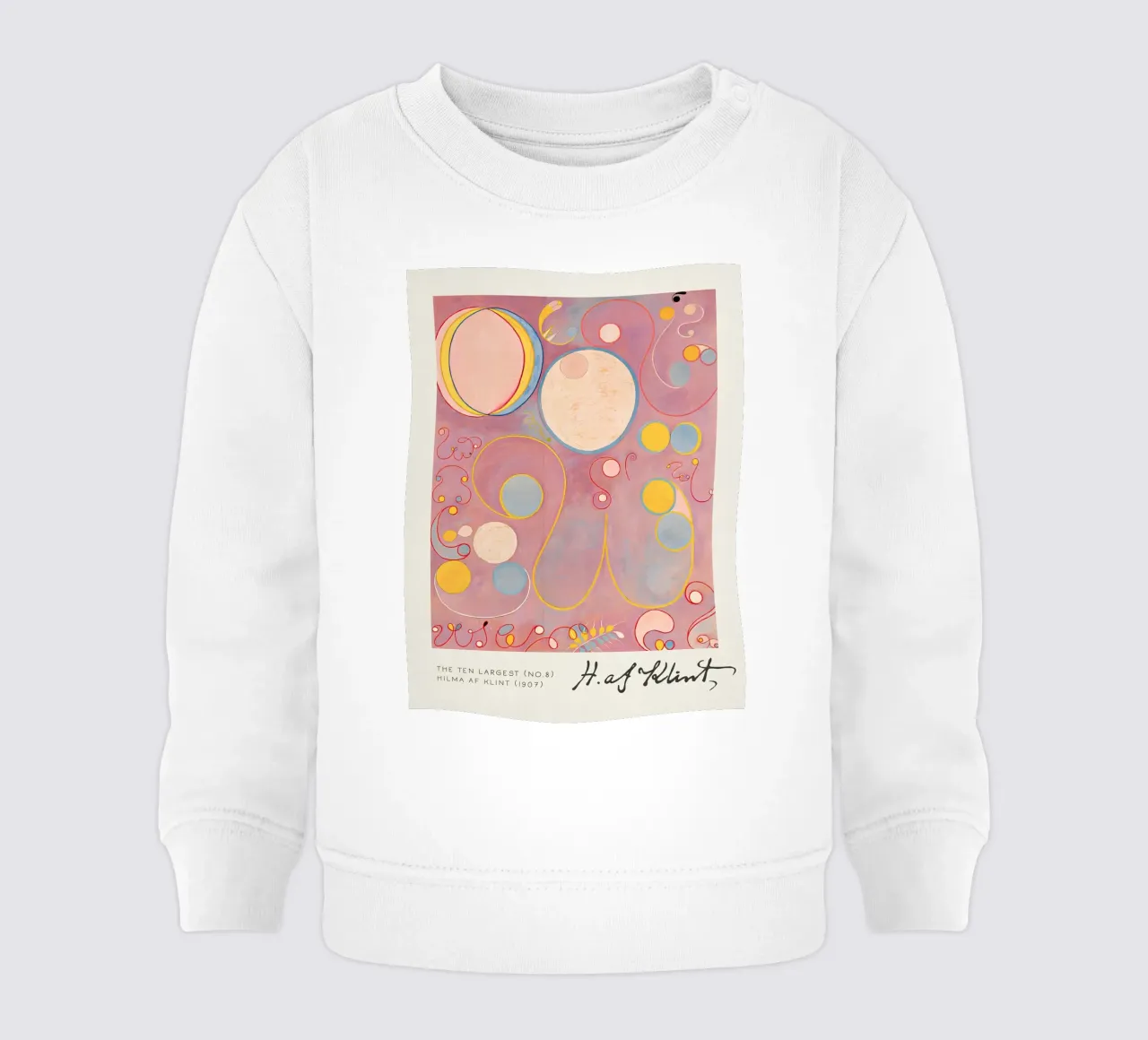 Hilma af Klint I dieci più grandi n. 8 L'età adulta Abstract felpa neonato da homdeco