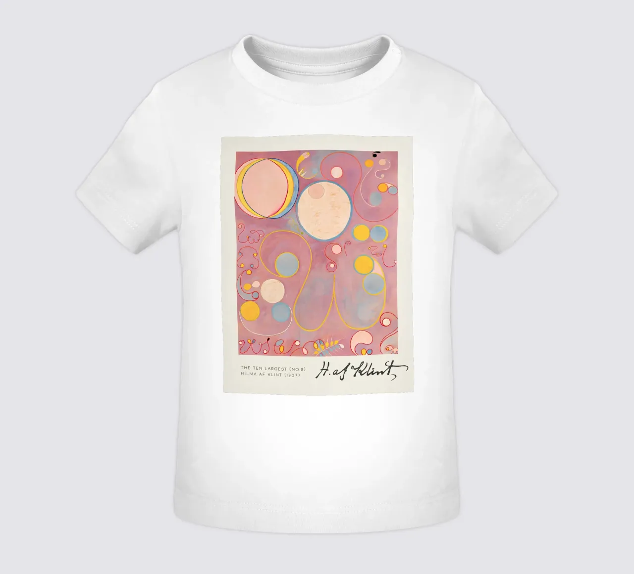 Hilma af Klint I dieci più grandi n. 8 L'età adulta Abstract maglietta neonato da homdeco