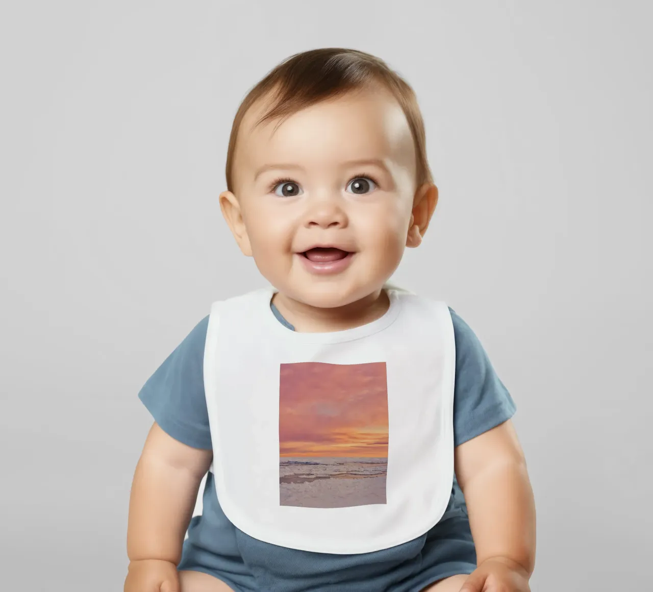 snow ice Babylätzchen von Earthly Visions