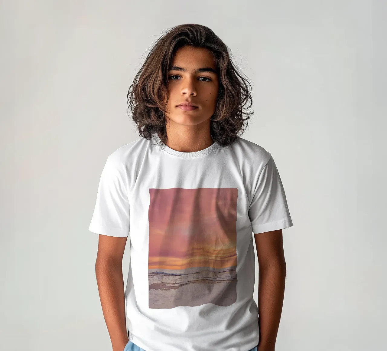 neve ghiaccio t-shirt bambini da Earthly Visions